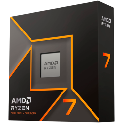 AMD CPU Desktop Ryzen 7 8C/16T 7700 (5.3GHz Max, 40MB,65W,AM5) box, with Radeon Graphics and Wraith Stealth Cooler