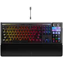 CORSAIR GALLEON 100 SD RGB Mechanical Gaming Keyboard, Backlit RGB LED, CORSAIR MLX Pulse, Black, Black PBT Keycaps