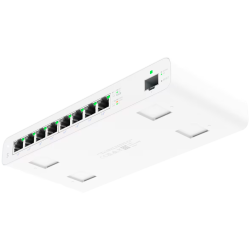 Ubiquity Switch (8) GbE RJ45 ports with 27V passive PoE output,1 SFP port