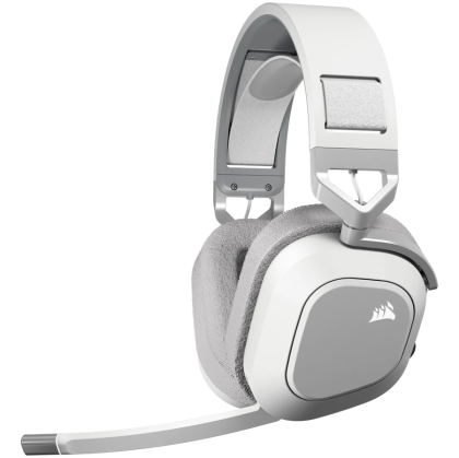 CORSAIR HS80 MAX Wireless Headset, White - EU