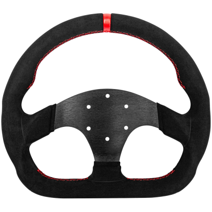 SIMAGIC D-Shaped Steering wheel without HUB, 325mm, Suede. S404