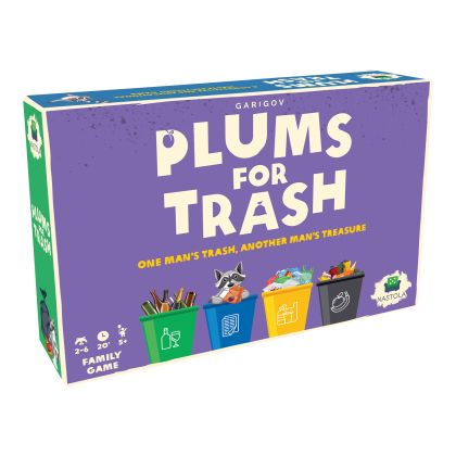 BOARD GAME PLUMS FOR TRASH