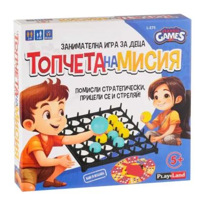 Настолна игра Playland Топчета на мисия