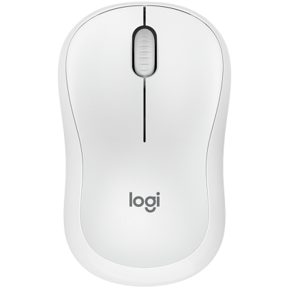 Безжична оптична мишка LOGITECH M240, Off-White