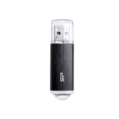 USB памет SILICON POWER Ultima U02, 8GB,USB 2.0 Черен