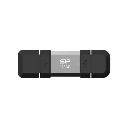 USB памет Silicon Power Mobile C51 128GB USB-A и USB Type-C (USB 3.2 Gen 1)
