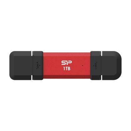 Външен SSD Silicon Power DS72 Red - 1TB
