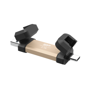 Външен SSD Silicon Power DS72 Gold - 2TB