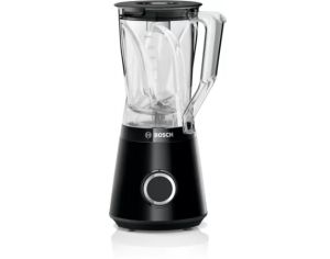 Блендер Bosch MMB6141B Series 4, VitaPower Blender, 1200 W, Tritan blender jug 1.5 l, Two speed settings and pulse function, ProEdge stainless steel blades made in Solingen, Black