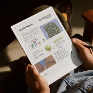 Таблет reMarkable Paper Pro 11.8", с включен стилус Marker Plus, Сив