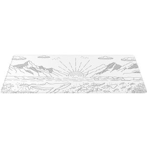 Геймърски пад Dark Project - Nostra White XL