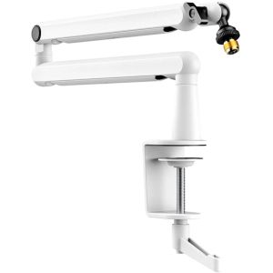 Стойка за микрофон FIFINE BM88 White High End Boom Arm Stand