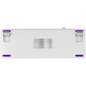 LORGAR KBP70MW, Wireless 65% Mechanical Gaming Keyboard Pro, White, EN layout