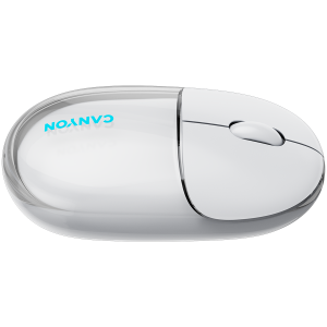 CANYON mouse OnClick 24 BT/ Wireless Transparent/White