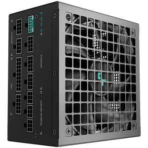 DeepCool Gamer Storm, PN1000-M, 1000W, 80 Plus GOLD, ATX12V V3.1, Japanese Capacitors, Fully Modular, Black Sleeved Cables, Hydro Bearing 120mm Fan, OPP/OVP/SCP/OTP/OCP/UVP/SIP/NLO, R-PNA00M-FC0B-JGEU, 10Y