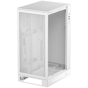 DeepCool CH270 DIGITAL WH, Mini Tower, Mini-ITX/Micro-ATX, 2xUSB3.0, 1xType-C Gen 2, 1xAudio/Mic, Mesh Panel, White, R-CH270-WHNDM0-G-1, 2Y