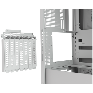 COUGAR FV270 PC Case, Mid tower, White