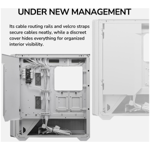 COUGAR MX600 PC Case, Mid Tower, White