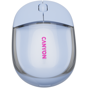 CANYON mouse OnClick 24 BT/ Wireless Transparent/Blue