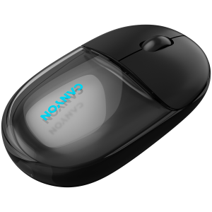 CANYON mouse OnClick 24 BT/ Wireless Transparent/Black