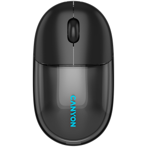 CANYON mouse OnClick 24 BT/ Wireless Transparent/Black