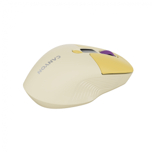 CANYON mouse MW-26 LCD Silent Dual Mode Wireless Yellow