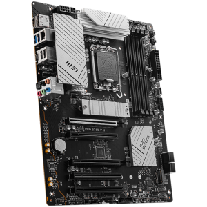 MSI PRO B760-P II, ATX, LGA 1700, Dual Channel DDR5 up to 7000MHz, 4xDDR5, 5x PCIe x16 slots, 2x M.2 slots, 1x HDMI, 1xDP, 2x USB 2.0, 2x USB 5Gbps, 1x Type-C, 7.1 HD Audio, 2.5G LAN, 4x EZ Debug LED, 3Y