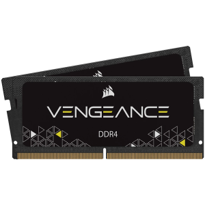 CORSAIR DDR4 VENGEANCE Series Memory Kit 3200MT/s, 16GB (2 x 8GB) SODIMM 3200MHz, 22-22-22-53, 1.2V
