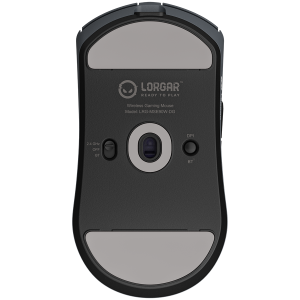 LORGAR MSE90W, Magnesium Alloy Wireless Gaming Mouse Elite, Dark Grey