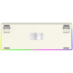 LORGAR KBP70TKLW, Wireless TKL Mechanical Gaming Keyboard Pro, Beige, EN layout