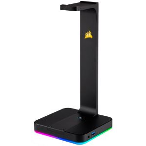 CORSAIR Gaming ST100 RGB Premium Headset Stand with 7.1 Surround Sound