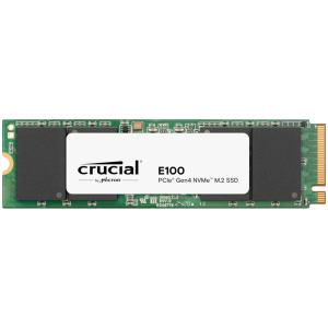 Crucial E100 480GB PCIe Gen4 2280 NVMe M.2 SSD