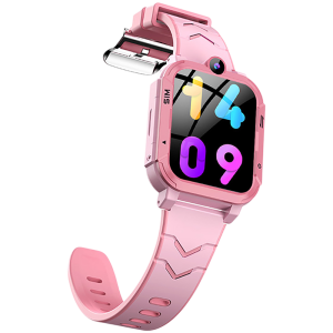 Blackview Z20 Kids 4G 1.83-inch HD Touchscreen 240x284 ARM Cortex-R5 16MB/16MB 800mAh Magnetic Charging IP67 8MP Camera GPS+WiFi+LBS SOS Call Android OS Rose Pink