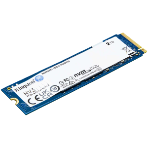 Kingston 2TB NV3 SSD M.2 2280 PCIe 4.0 NVMe, Read: 6,000/ Write: 5,000MB/s