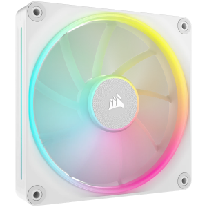 CORSAIR iCUE LINK LX140 RGB White, 140mm RGB Fan, Single Fan