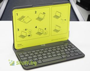 Logitech FOCUS Case with integrated Bluetooth keyboard for iPad Mini 4