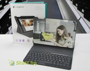 Logitech TYPE+ Black Protective case with integrated keyboard for iPad Air 2