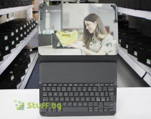 Logitech TYPE+ Black Protective case with integrated keyboard for iPad Air 2