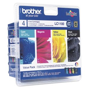 Консуматив Brother LC-1100BK/C/M/Y VALUE BP Ink Cartridge Standard Set 