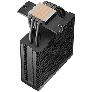 DeepCool AG400 BK ARGB V2, CPU Air Cooler, 1x120mm ARGB PWM Fan, ARGB Top Cover, TDP 220W, 4 Heatpipes, Black, LGA1851/1700/1200/115x, AMD AM5/AM4, 125x92x154 mm(LxWxH), 2Y, R-AG400-BKAMMN-GJD