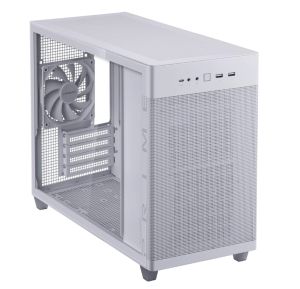 Кутия за компютър Asus Prime AP201 TG White