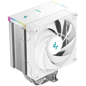 DeepCool AK500S DIGITAL SE WH, CPU Air Cooler, 1x120mm FK120 PWM FDB Fan, ARGB, Digital Display, 5 Heatpipes, Fluid Dynamic Bearing, White, LGA1851/1700/1200/1151/1150/1155, AMD AM5/AM4, 125x96x160 mm(LxWxH), R-AK500S-WHADMN-GJD, 3Y