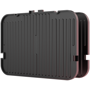 AENO ''Electric Grill EG5: 2000W, 2 heating modes - Lower Grill, Both Grills, 6 preset programs, Defrost, Max opening angle -180°, Temperature regulation, Timer, Removable double-sided plates, Plate size 320*220mm''