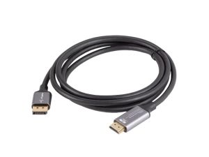 Кабел Lanberg display port (M)  -> HDMI(M) cable 1.8m, black