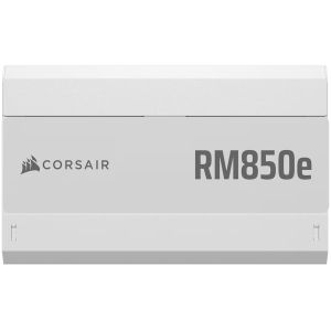 CORSAIR RM850e White, 850 Watt, Cybenetics Gold Certified, Fully Modular