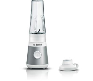 Блендер Bosch MMB2111T, Blender VitaPower Series 2, 0,6 L, 450 W, ToGo bottle from Tritan, Silver