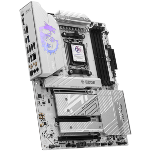 MSI MPG B850 EDGE TI WIFI, ATX, Socket AM5, 4x DDR5 Dual Channel DDR5 up to 8400(OC)MHz, 3x PCIe 3.0 x16 slot, 4x M.2 slot, 4x USB 2.0, 1x USB 5Gbps, 2x USB 10Gbps, 3x USB 10Gbps Type-C, HDMI, 7.1 HD Audio, 5G LAN, WiFI 7, BT, 3Y