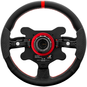 SIMAGIC GT‑Style GTS Steering Wheel for GT Simulation, suede finish