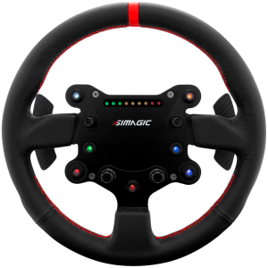 SIMAGIC GT‑Style GTS Steering Wheel for GT Simulation, suede finish