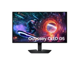 Монитор Samsung 27FG502 27" Odyssey G5 OLED DisplayPort  180Hz / HDMI 144Hz 1 ms 2560x1440 DP HDMI Black
